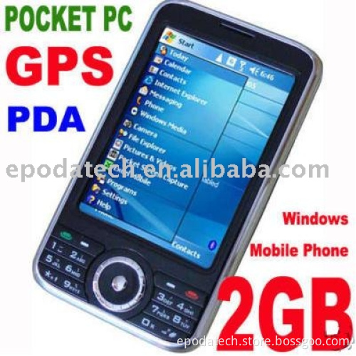 GPS + 3.5"+ TouchScreen +2G+Windows mobile 5.0 X1